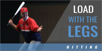 Hitting: Load with the Legs
