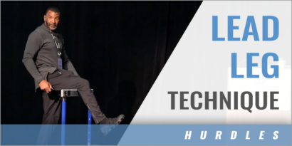 Hurdles: Lead Leg Technique