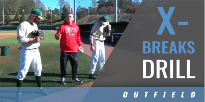 Outfielders: X-Breaks Drill