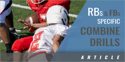 Running Backs & FBs Specific Combine Drills