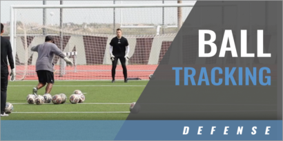 Goalie Ball Tracking Drill