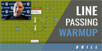 Line Passing Warmup Drill