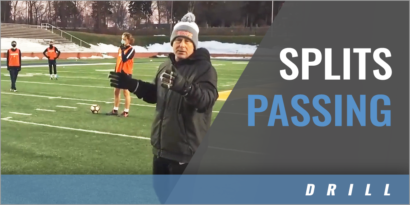 Splits Passing Drill