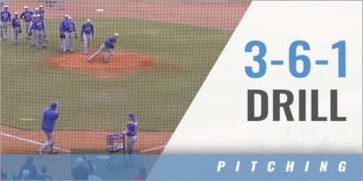 Pitcher's 3-6-1 Fielding Drill with Chris Ermis - St. Mary's Univ.