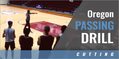 Oregon Passing Drill with Darris Nichols - Radford Univ.