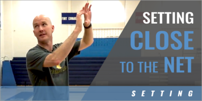 Setting a Ball Close to the Net