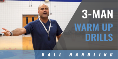 Three-Man, 2- and 3-Ball Warm Up Drills