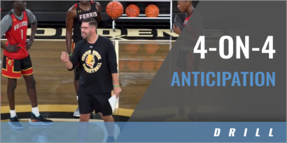 4-on-4 Anticipation Drill