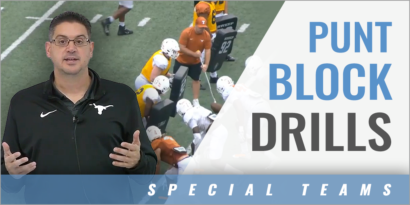 Punt Block Drills