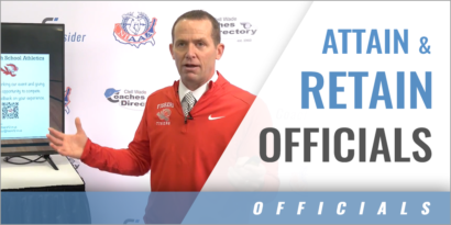 Working with & Hosting Officials