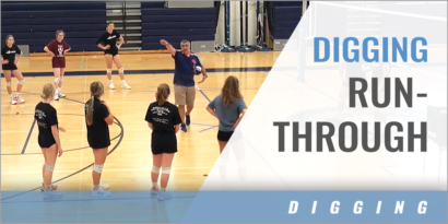 Digging Run-Through Drill