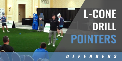 Defensive L-Cone Drill