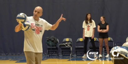 Serve Receive Concepts For Younger Ages