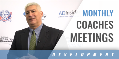 Creating a Monthly Coaches Professional Development Meeting