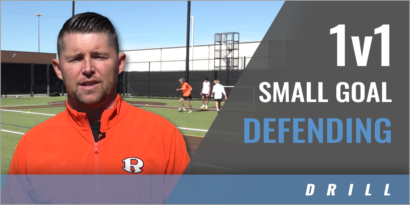 1v1 Small Goal Defending Drill