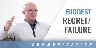 What Is Your Biggest Regret and What Did It Teach You?