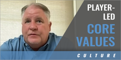 Player-Led Not Coach-Fed Core Values