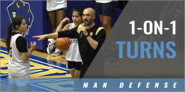 Man Defense: 1-on-1 Turns