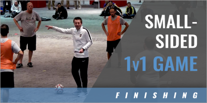 Small-Sided Game: 1v1 Actions & Finishing