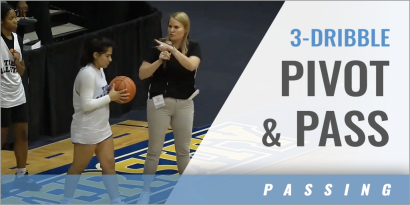 Partner Passing: 3-Dribble Pivot and Pass
