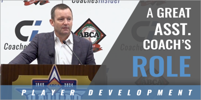 Each Coach's Role Is to Make the Team Better