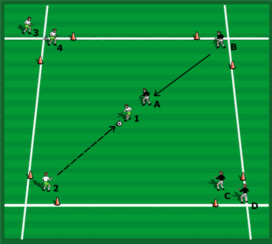 1 v 1
